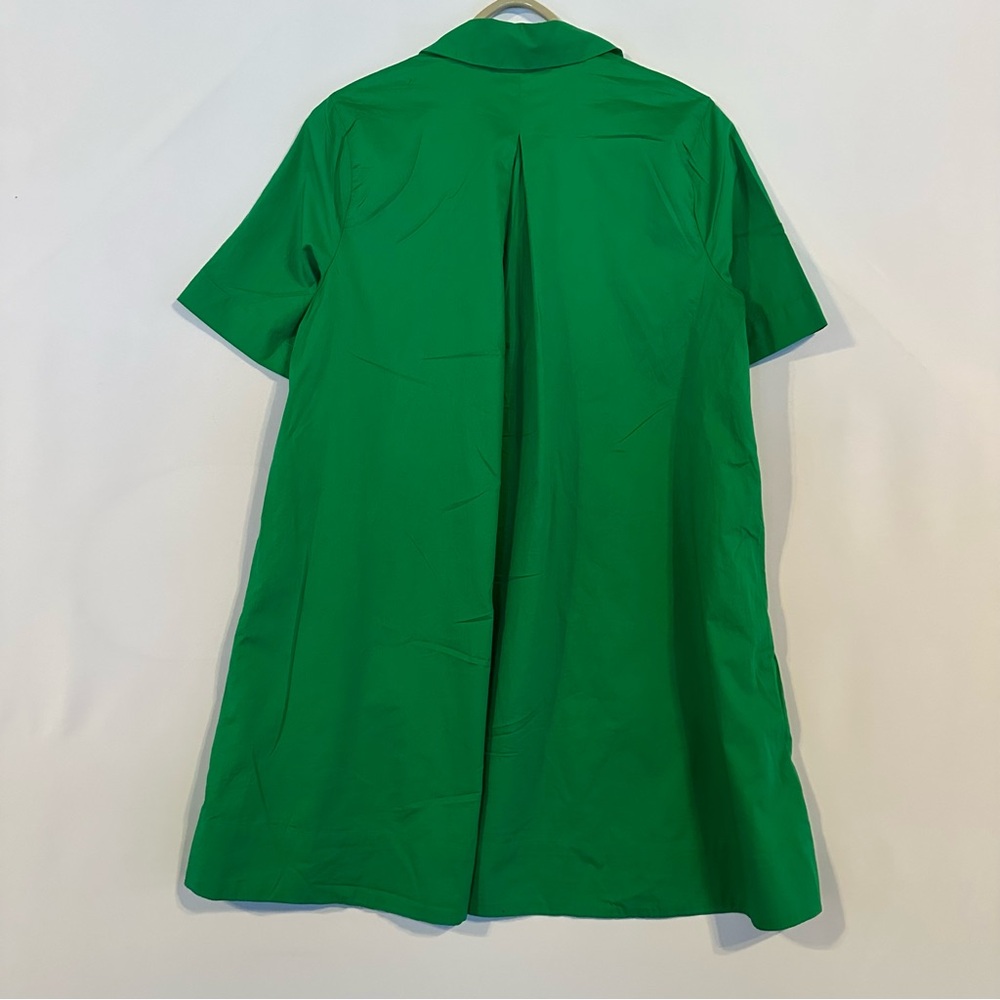 Old Navy Swing Shift Emerald Green Dress With Pockets Size Small - Picture 3 of 10